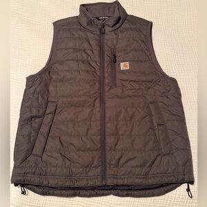 Carhartt Gray Quilted Vest